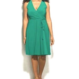 ashley graham green dress | Dresses | Faux Wrap Party Size 17